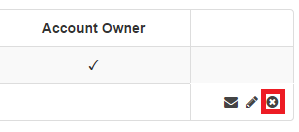 X archive user select on users page