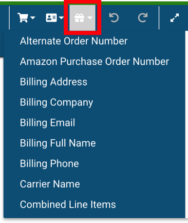 Button for Shipment Variable in Email editor