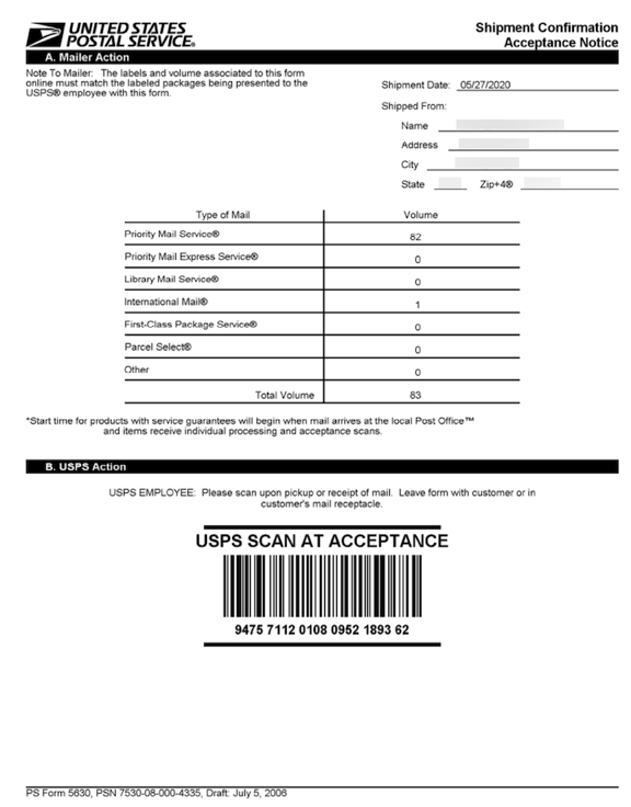 Create a USPS SCAN Form How To ShippingEasy