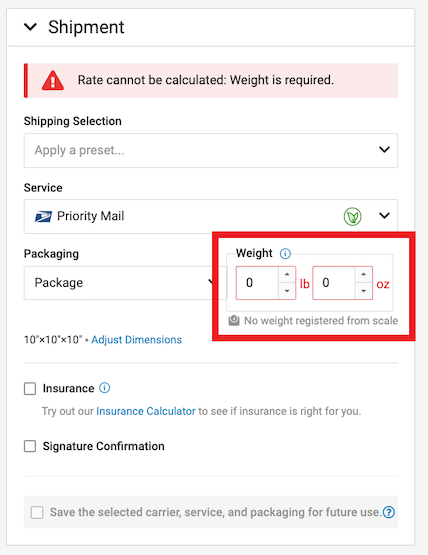 Rollo Shipping Scale For Packages - Digital Shipping Postal Scale (110 Lb  Max)