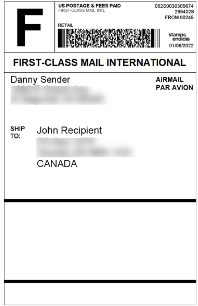 Select a Large Envelope/Flat to Ship International How To ShippingEasy