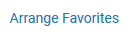 Arrange favorites option on Shipping Preset page