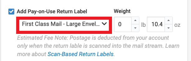 Manage Logo on Shipping Labels