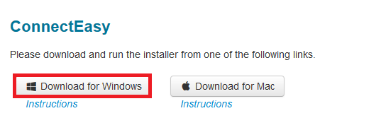 Download ConnectEasy for Windows