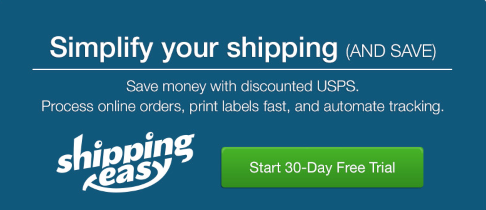 Simplify your shipping and save. Start a 30-Day free trial.