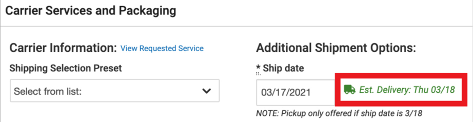 What is Estimated Delivery Date? – ShippingEasy