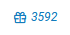 Gift icon next to order number