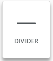 option to add a divider to campaign