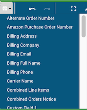 packing slip customization for shipment variables