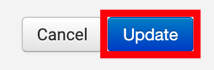 Update user button highlighted