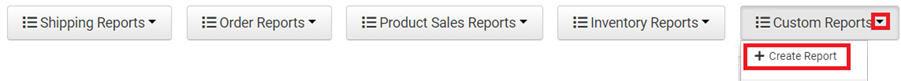 Expand Custom Reports and select Create Report.