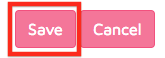 LuLaRoe ShippingEasy API Settings page Save button highlighted