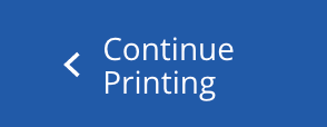 Stamps.com page showing Continue Printing